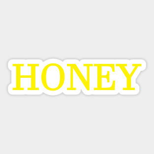 Honey Sticker